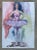 1980s Original Watercolor of a Ballerina For Sale In Philadelphia - Image 6 of 6