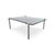 Mid-Century Modern Coffee Table in Glass and Metal, 1980 For Sale - Image 8 of 8