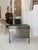 Early 20th Century Antique Industrial Steel Trunk Chest on Stand With Aged Patina For Sale - Image 5 of 7