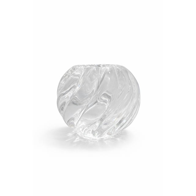 Vintage Scandinavian Crystal Candleholder from Kosta Boda, 1980s For Sale - Image 9 of 9