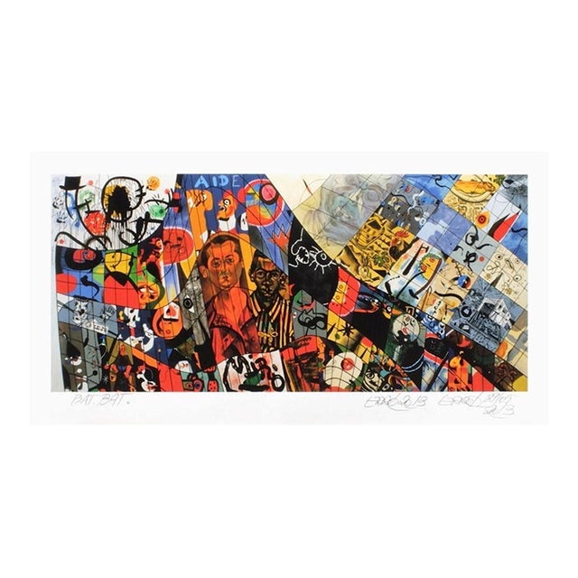 2013 Gudmundur Erro Hommage À Miro Signed Archival Pigment Print For Sale