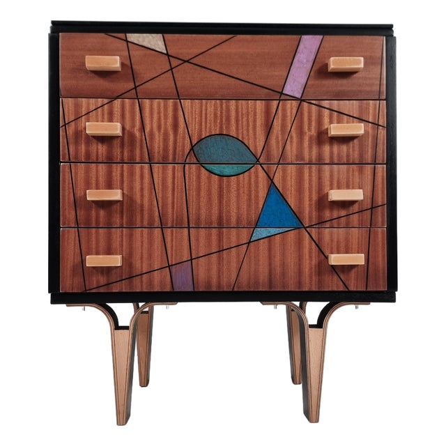 Vintage Bedside Table, 1970s For Sale