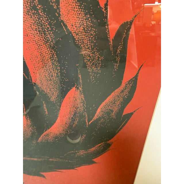 Botanical Series Artichoke Ten Print, Framed For Sale - Image 9 of 12