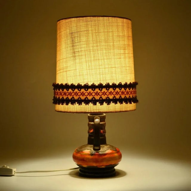 German Fat Lava Table Lamp from Aro Leuchte, 1970s For Sale - Image 6 of 12