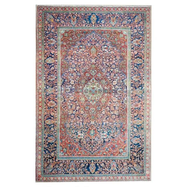 Early 20th Century Kashan Rug For Sale - Image 13 of 13