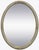 Italian Capodimonte Floral Mirror with White Porcelain Roses and Gilt Wood Frame from Giulio Tucci, 1970s For Sale - Image 10 of 10