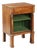 Empire Walnut Bedside Table For Sale