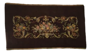 Vintage 1960s Hand Embroidery Needlepoint