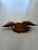 1950s Folk Art Mid-Century Artistic Carving Co. Louisburg Wood Eagle Plaque Bellamy Style Americana Wall Sculpture For Sale - Image 15 of 16
