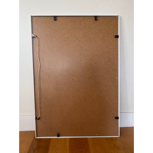 Almond Swedish Folk Art Framed “Leksand” Print 1954 Reproduction For Sale - Image 8 of 12