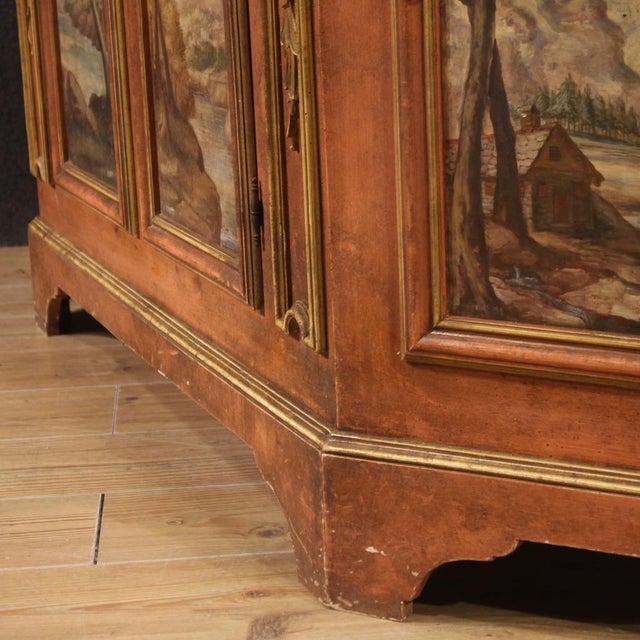 Venetian Lacquered Sideboard, 1950s For Sale - Image 11 of 13