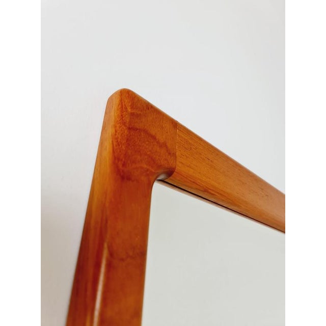 Large Mid-Century Danish Mirror from Silkborg Møbelfabrik, 1960s For Sale - Image 12 of 18
