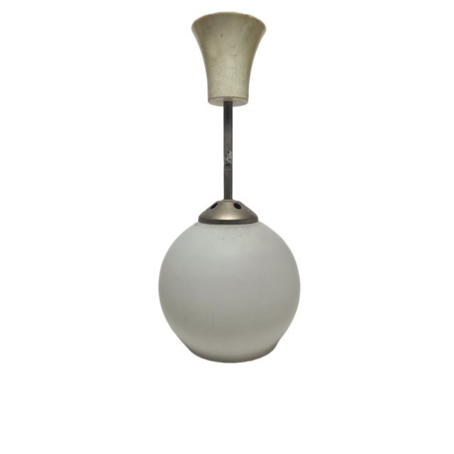 Postmodern Communist Pendant Lamp, Poland, 1970s For Sale - Image 4 of 7