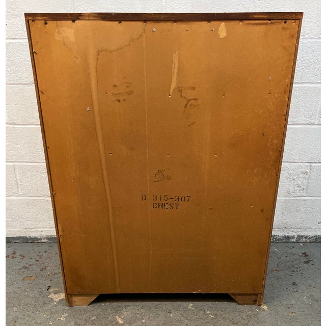 Vintage Five Drawer Dresser by Dixie For Sale - Image 12 of 16