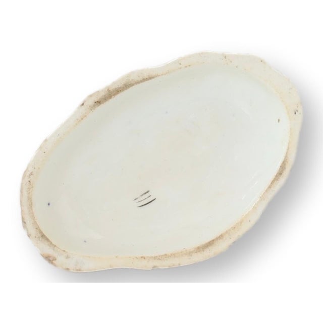 Early 19th Century Antique Staffordshire Porcelain Poodle For Sale - Image 5 of 7