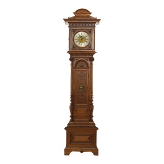 19th Century Johann Wien 90 Day Regulator Clock For Sale