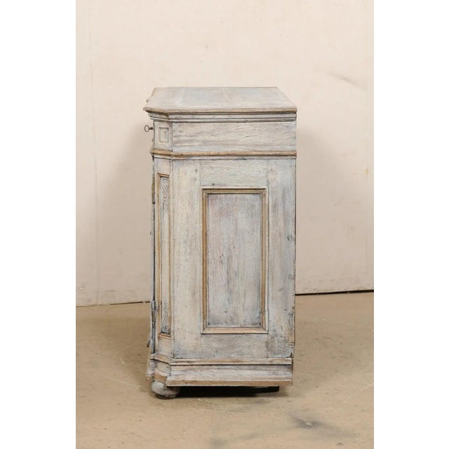 18th Century 18th Century English Hand-Carved Buffet Cabinet For Sale - Image 5 of 12