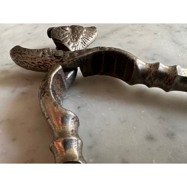 Polish Iron Cockatoo Shaped Nutcracker For Sale - Image 4 of 10