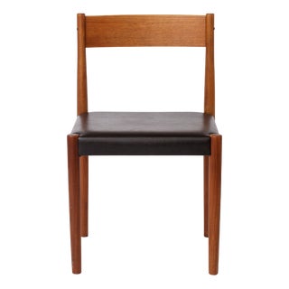 Vintage Teak Dining Chair by Poul M. Volther for Frem Røjle, 1960s For Sale