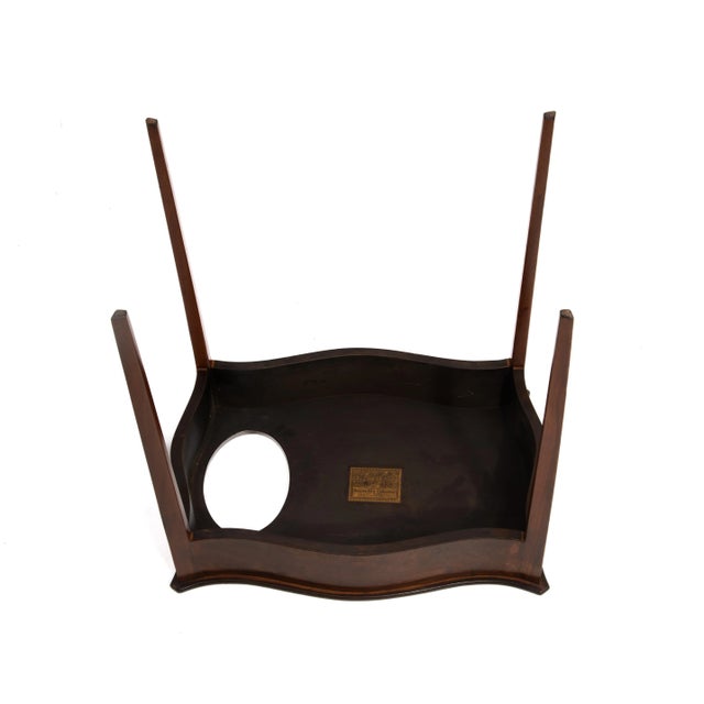 Beacon Hill Collection Federal Reproduction Mahogany Planter Table For Sale - Image 12 of 12