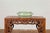 A Chinese vintage celadon foot bath from the mid-20th century, with two handles and foliage motifs. Created in China...
