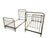 Traditional Late 19th Century Whitcomb Metallic Bedstead Co. Heavy Brass Twin Beds - A Pair For Sale - Image 3 of 18