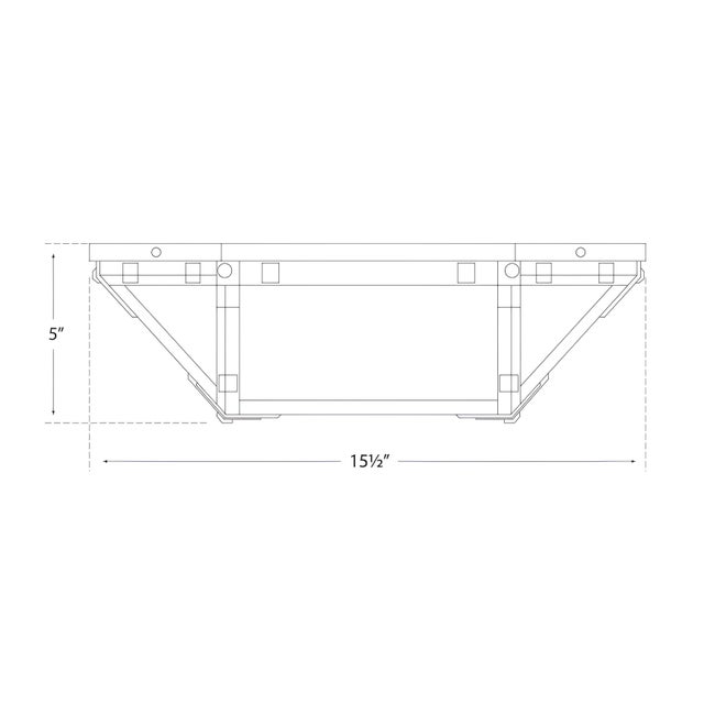 Visual Comfort Suzanne Kasler for Visual Comfort Signature Morris Flush Mount in Antique Zinc with White Glass For Sale - Image 4 of 4