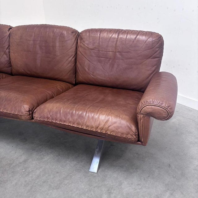 DS31 Sofa in Cognac Leather from de Sede, 1970s For Sale - Image 10 of 15