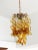 Orange Italian Amber Murano Glass Pendant from Mazzega, 1960s For Sale - Image 8 of 13