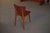 Wood Designer Oak and Red Skai Chairs, 1960s, Set of 4 For Sale - Image 7 of 13