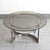 Mid-Century Modern Vintage Coffee Table in Brushed Steel and Smoked Glass, 1970s For Sale - Image 3 of 14
