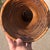 Vintage Pencil Reed Rattan Bottle Floor Vase, 23" For Sale - Image 4 of 5