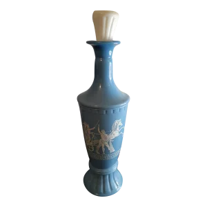 Vintage Wedgewood-Style Jasperware Greek Chariot Decanter