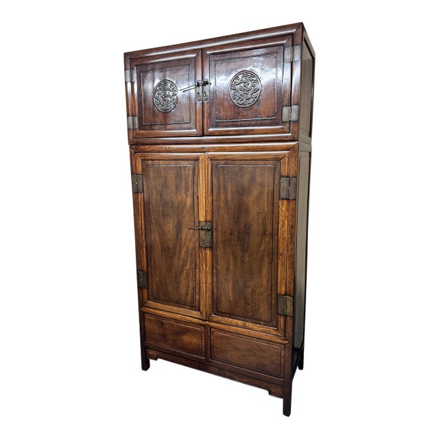 Chinese Early 20th Century Chinese Compound Cabinet For Sale - Image 3 of 14