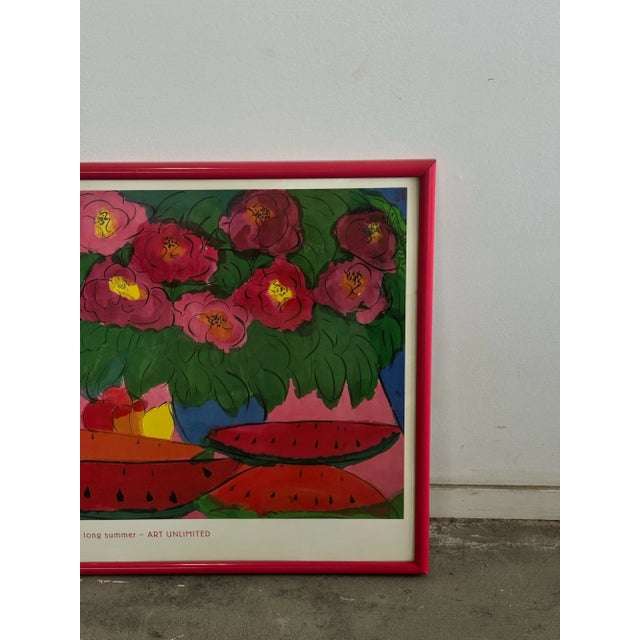 Realism 1990s “I Love Long Summer“ Print by Walasse Ting For Sale - Image 3 of 14