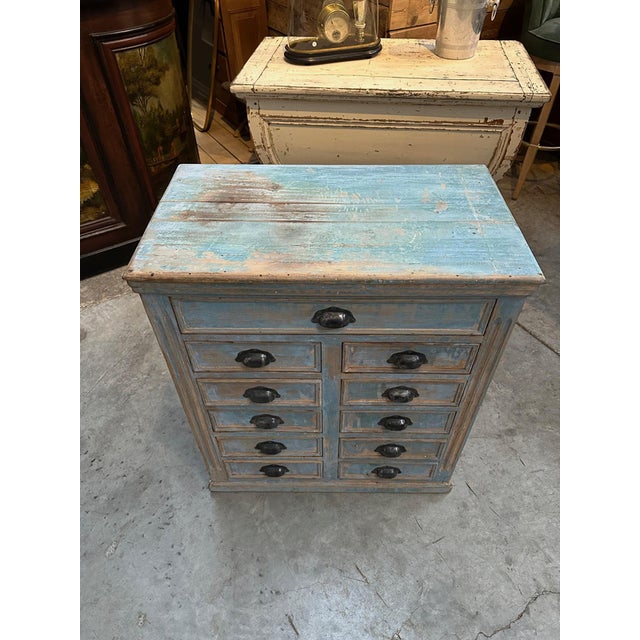 Small Workshop Cabinet, Early 20th Century For Sale - Image 6 of 10