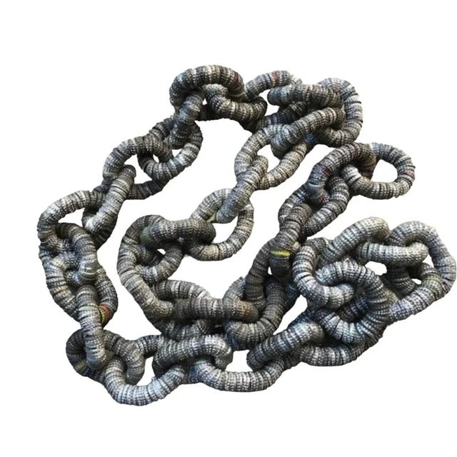 Bottle Cap Chain Vintage Americana Folk Art Chairish