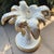 Late 20th Century Late 20th Century Palm Tree Monkey Pedestal Dining Table - Newly Painted For Sale - Image 5 of 12