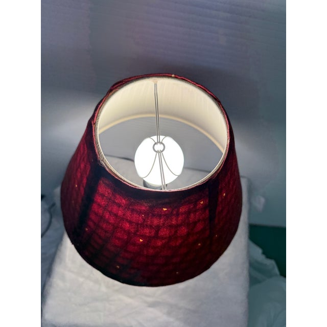 2010s Vintage Style Twisted Cage Table Lamp For Sale - Image 5 of 12