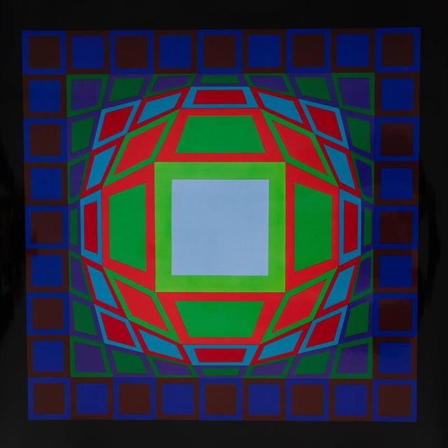 Victor Vasarely, GYEMANT, Photogravure For Sale - Image 5 of 5