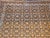 Vintage Persian Tabriz Rug, Hand-Knotted Wool, Allover Geometric Pattern, Navy & Tan, 9x11 For Sale - Image 15 of 15