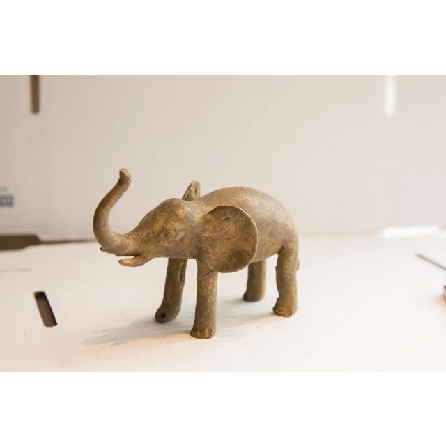 Old New House Vintage African Elephant Sculpture For Sale - Image 4 of 6