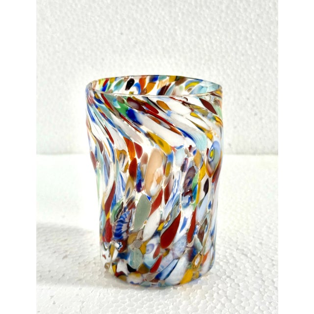 2020s Murano Style Goto Drinking Glass - Egg Skin For Sale - Image 5 of 6