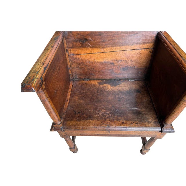 French 18th Century Sacristy Armchair For Sale - Image 11 of 12