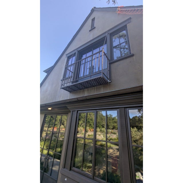Custom Forged Bronze Balcony For Sale In San Francisco - Image 6 of 7