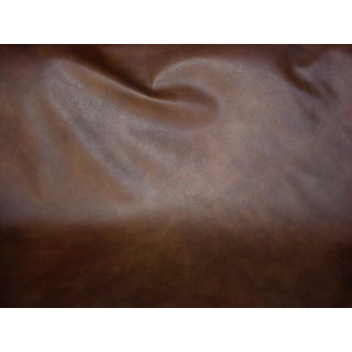 Kravet Lee Jofa Bark Pecan Distresssed Cowhide Leather Upholstery - 63.6 SF For Sale