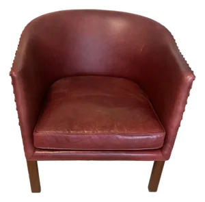 Late 20th Century Mid Century Lounge Chair in the Style of Mogens Koch