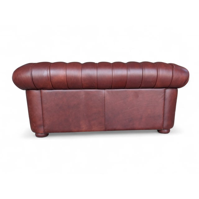 Vintage Chesterfield Two-Seater Sofa, 1980s For Sale - Image 3 of 6