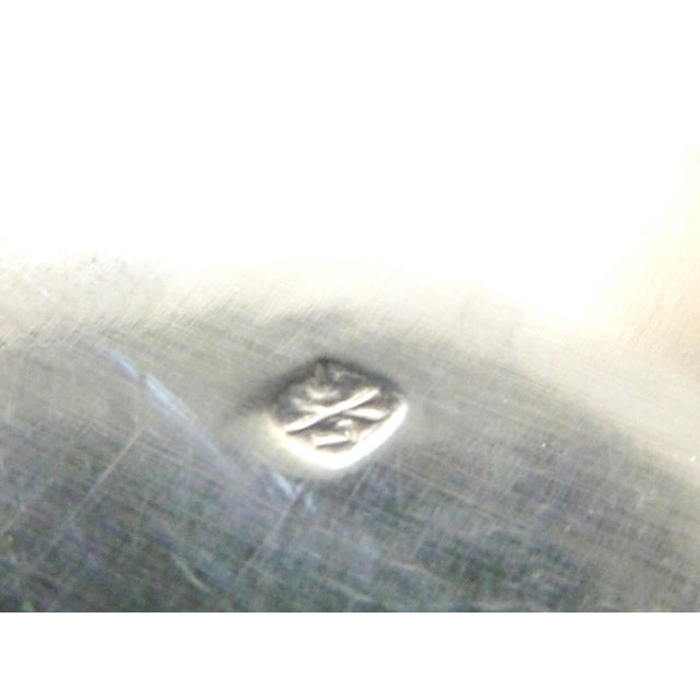 Silver Antique French Sterling Silver & Vermeil Timbale, Beaker or Mint Julep Cup, Shell Motifs For Sale - Image 8 of 9