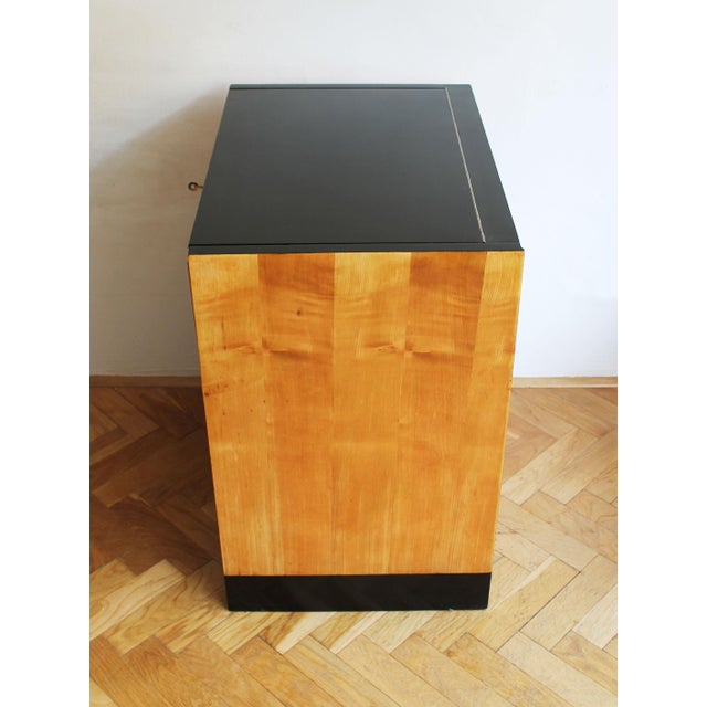 Modernist Dressing Table with Hidden Adjustable Mirror, 1950s For Sale - Image 11 of 18